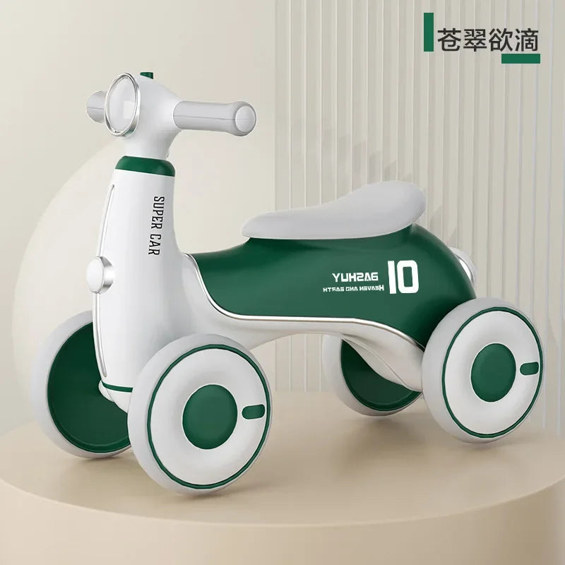 Children's Balance Car Pedalless 1 To 3 Years Old Four-wheeled Baby Sliding Scooter Boys Girls Baby Walkers