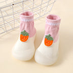 1 Pair Baby Shoes Spring Autumn Cotton Anti-Slip First Shoes Baby Toddler Shoes Cartoon First Walker Kids Soft Rubber Sole Shoe
