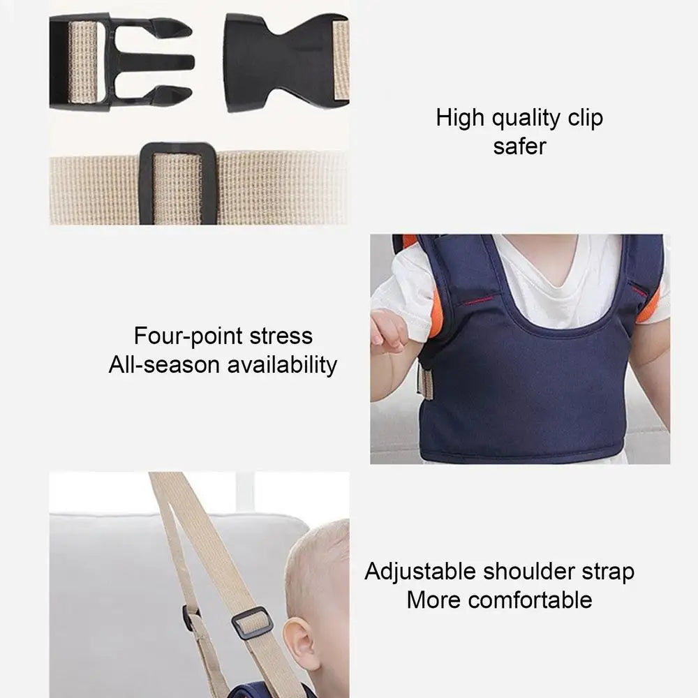 Baby Walking Helper Toddler Harness Assistant Belt Baby Walker Helper Walking Baby Trainer Adjustable Baby Learning Walker For