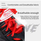 Children's New Flashing Double Row Four-Wheel Shoes Boys and Girls Ice Skates Children's Roller Shoes