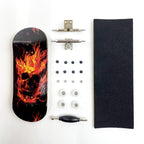 34mm Fingerboard Set Professional Wooden Deck Single Axle Truck CNC Wheels Complete Mini Finger Skateboard