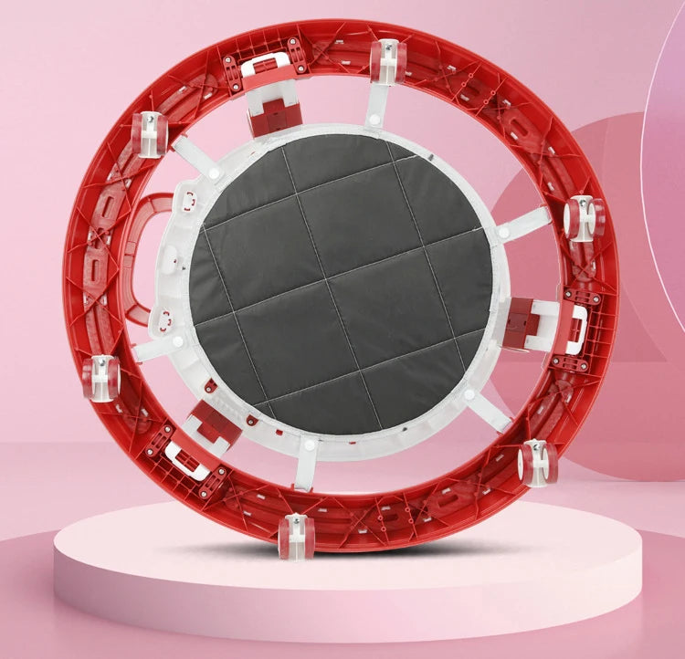 Foldable and adjustable baby multi-function walker Newborn learning cart with music with wheels and seats