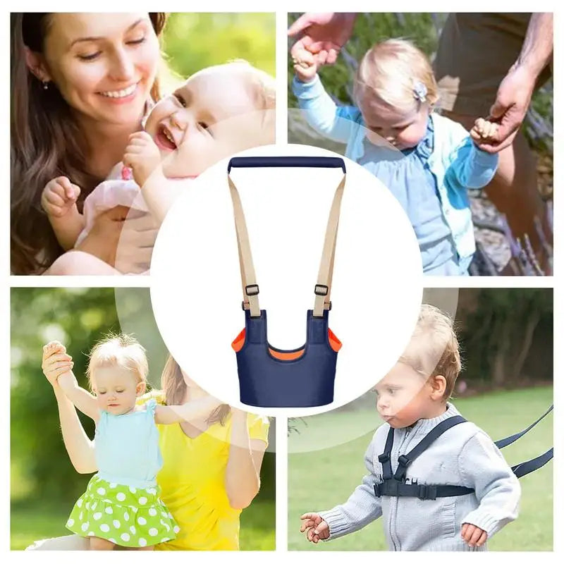 Baby Walking Helper Toddler Harness Assistant Belt Baby Walker Helper Walking Baby Trainer Adjustable Baby Learning Walker For