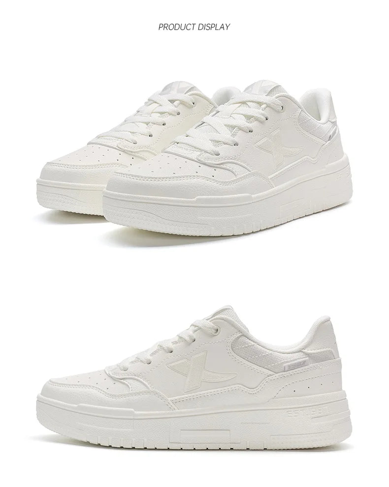 Xtep Skateboarding Shoes For Women 2024 Summer Comfortable Skate Shoes Breathable Outdoor Trekking Support Sneakers 876318310030