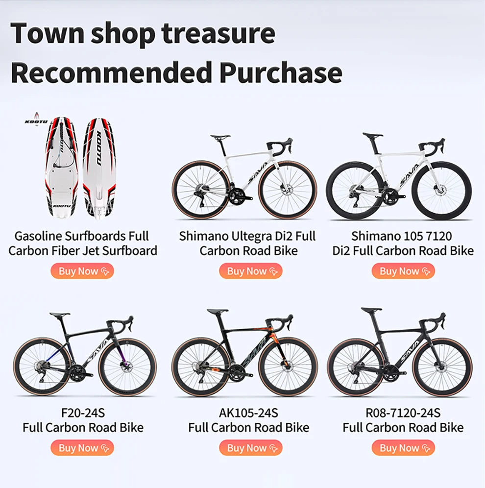 SAVA Full Carbon Fiber Road Bike Road Race-Specific Competition Bike CE+UCI International Certification