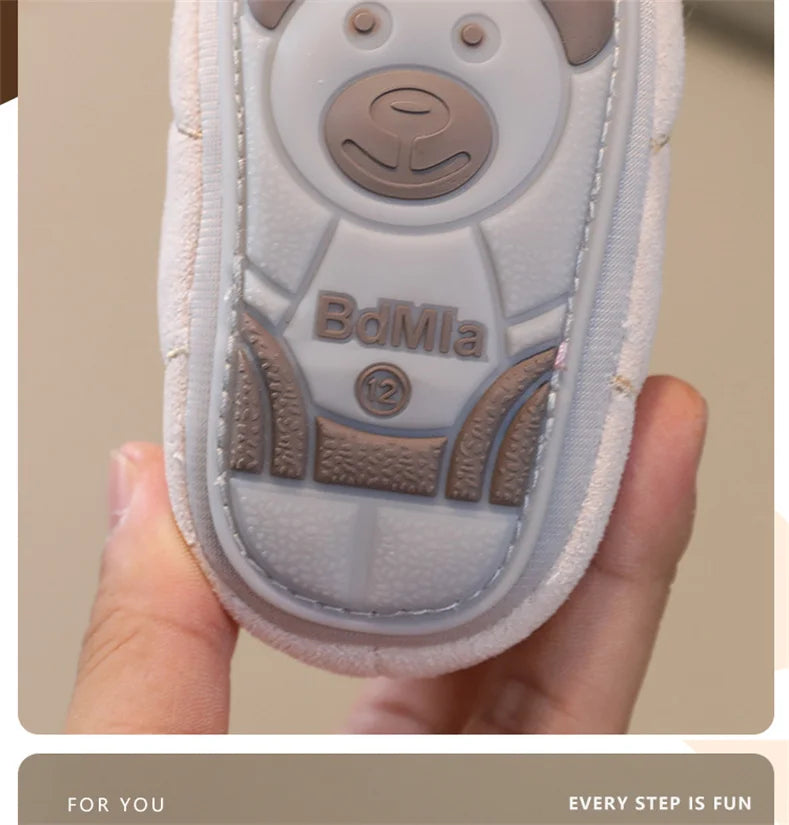 Baby Socks Shoes Infant Cute Cartoon Kids Boy Shoes Soft Rubber Sole Child Floor Sneaker Baby Girls Walker