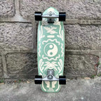 Surf Land Skateboard CX4 CX7 Maple Single Kick Carving Cruiser Skate Board Longboard Pumping Cool Side Sport Street Outdo
