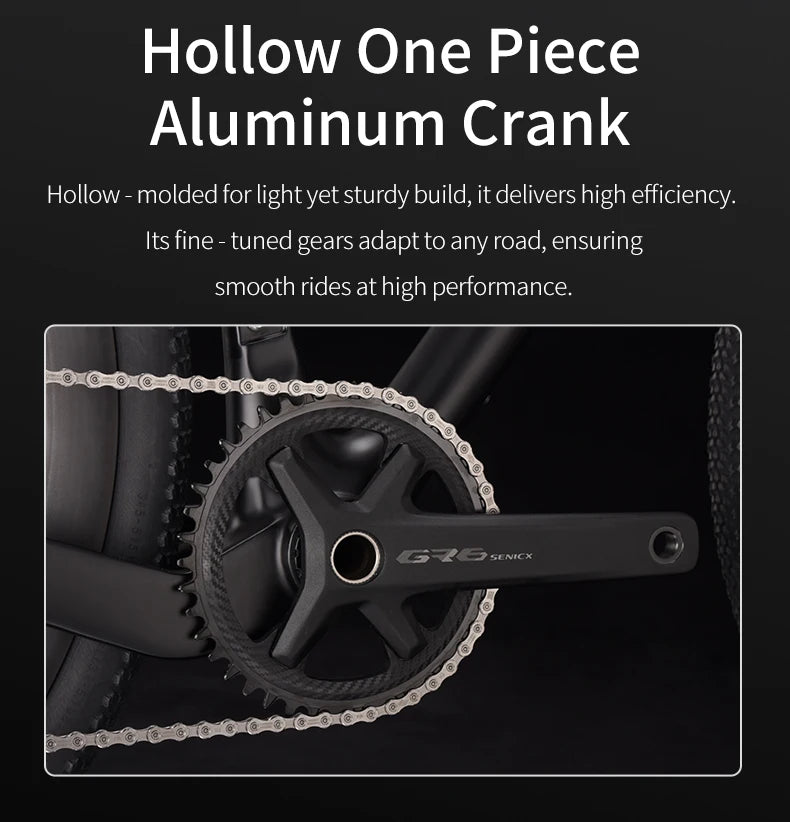 SAVA SF6 Carbon Fiber Gravel Road Bike All Terrain Suitable Off-Road Flat Handlebar Road Bicycle Oil Disc Bicycle Race Bike