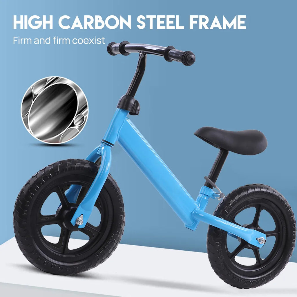 PORIYA Kids Balance Bike Ride On Toys Push Bicycle 12" Children Outdoor Toddler Safe