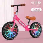 New Detachable Children's Balance Bike Pedalless Bike 2 To 6 Years Old Child Scooter 12-inch Sliding Balance Bike Flash Wheel