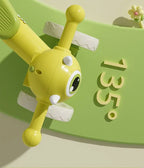 Baby Cartoon Glider Bike Toddler Balance Training 4 Wheels Scooter Outdoor Ride on Toys Baby Walker Gifts for Children Aged 1-3