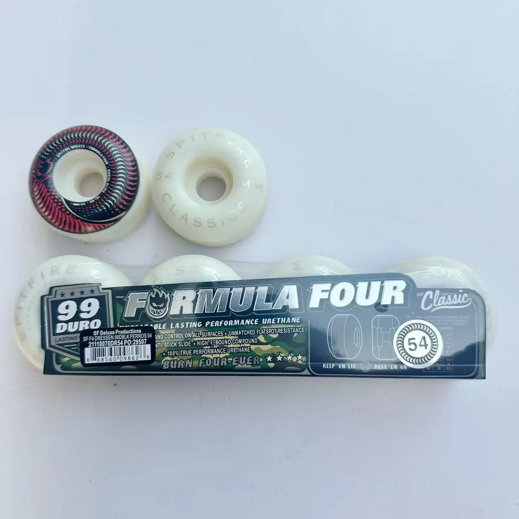 Spitfire wheels imported genuine Spitfire 52mm 101duro 53mm 54mm 56mm 99duro 80HD skateboard wheel for skateboard