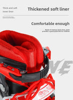 Children's New Flashing Double Row Four-Wheel Shoes Boys and Girls Ice Skates Children's Roller Shoes