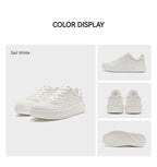 Xtep Skateboarding Shoes For Women 2024 Summer Comfortable Skate Shoes Breathable Outdoor Trekking Support Sneakers 876318310030