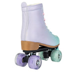 size 32 -41 Leather Double Row Roller Skates Inline Skate Shoes 4 Wheels Sneakers Women Men Adults Outdoor Sports Ice Skating