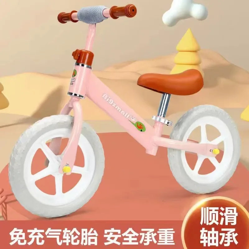 Children's Balance Bike Without Pedals 2-6 Years Old 3 Children's Bicycle  Walker Yo-yo Scooter