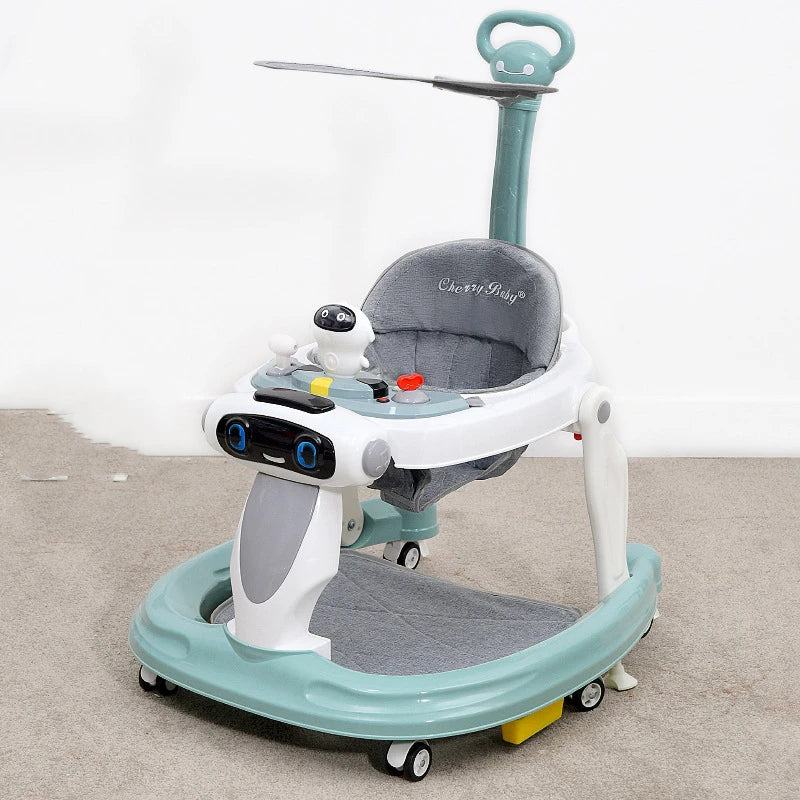 Suitable for Infants Aged 0 to 1 with Anti O-shaped Legs Equipped with Anti Roll and Anti Roll Legs Multifunctional Walker