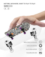 Wooden Professional Finger Skateboards DIY Toys Skate Park Tech Parts Deck Stunt Metal Bracket Bearing Wheel Tabletop Toys Gifts