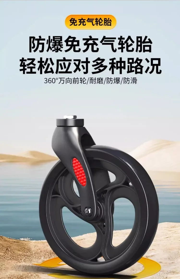 Elderly walker multifunctional assisted walking elderly dedicated walking aid hand push scooter