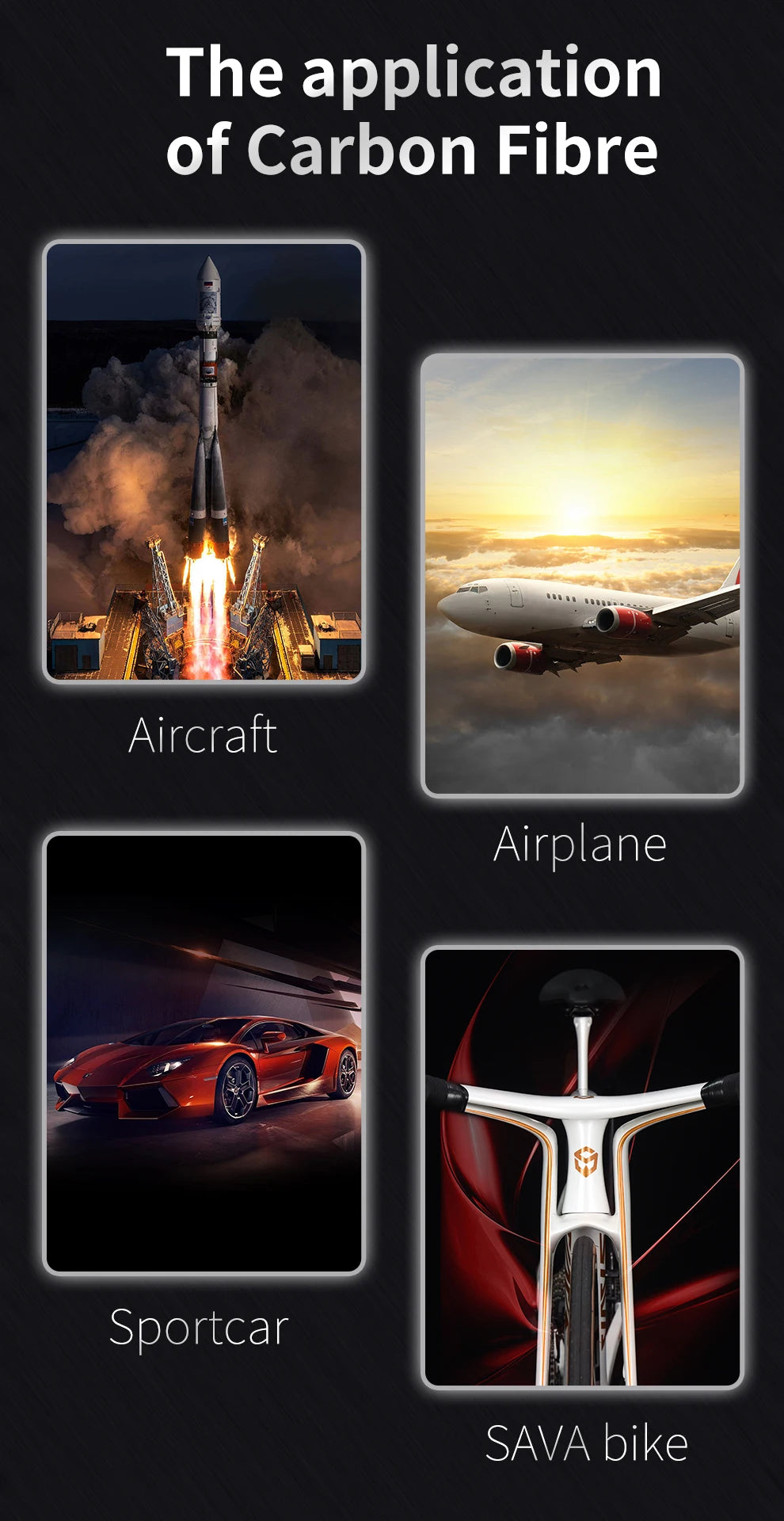 SAVA Full Carbon Fiber Road Bike Road Race-Specific Competition Bike CE+UCI International Certification