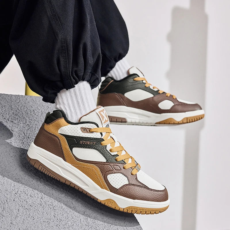 Xtep Yi Xing Cotton Shoes For Men 2024 Winter Shoes Rebound Soft Leisure Durability Support Skateboard Shoes 876419370007