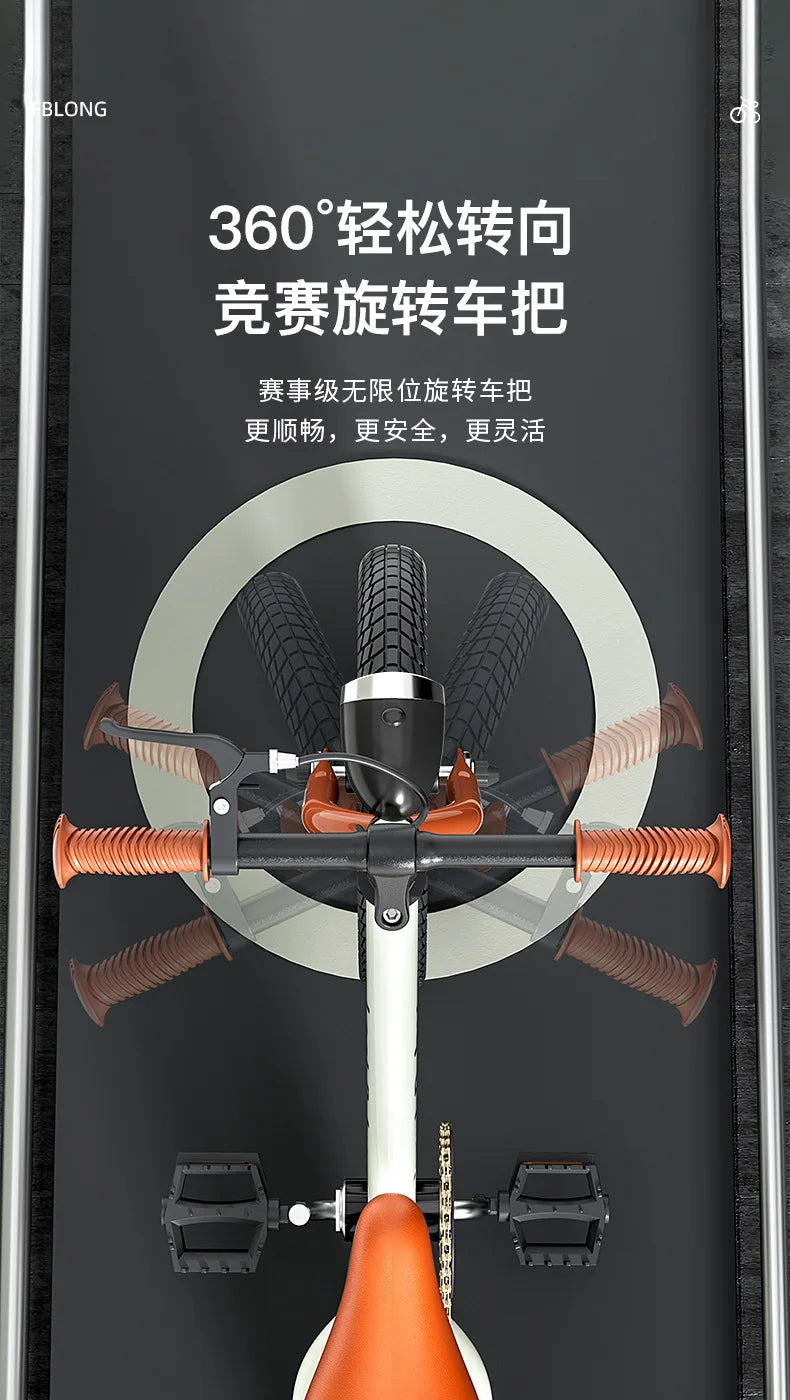 Baby Fiets Children's Bicycle Balance Two-in-One 1-3-6 Years Old Baby Boys and Girls Bike Toddler