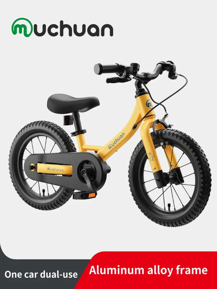 muchuan kids balance bike bike 2 in 1 2-6 years old aluminum alloy
