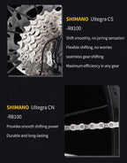 SAVA  Full Carbon Fiber electronic shifting Road Bike with SHIMAN0 ULTEGRA 8170 Di2 Race Class Road Bike 7.2kg