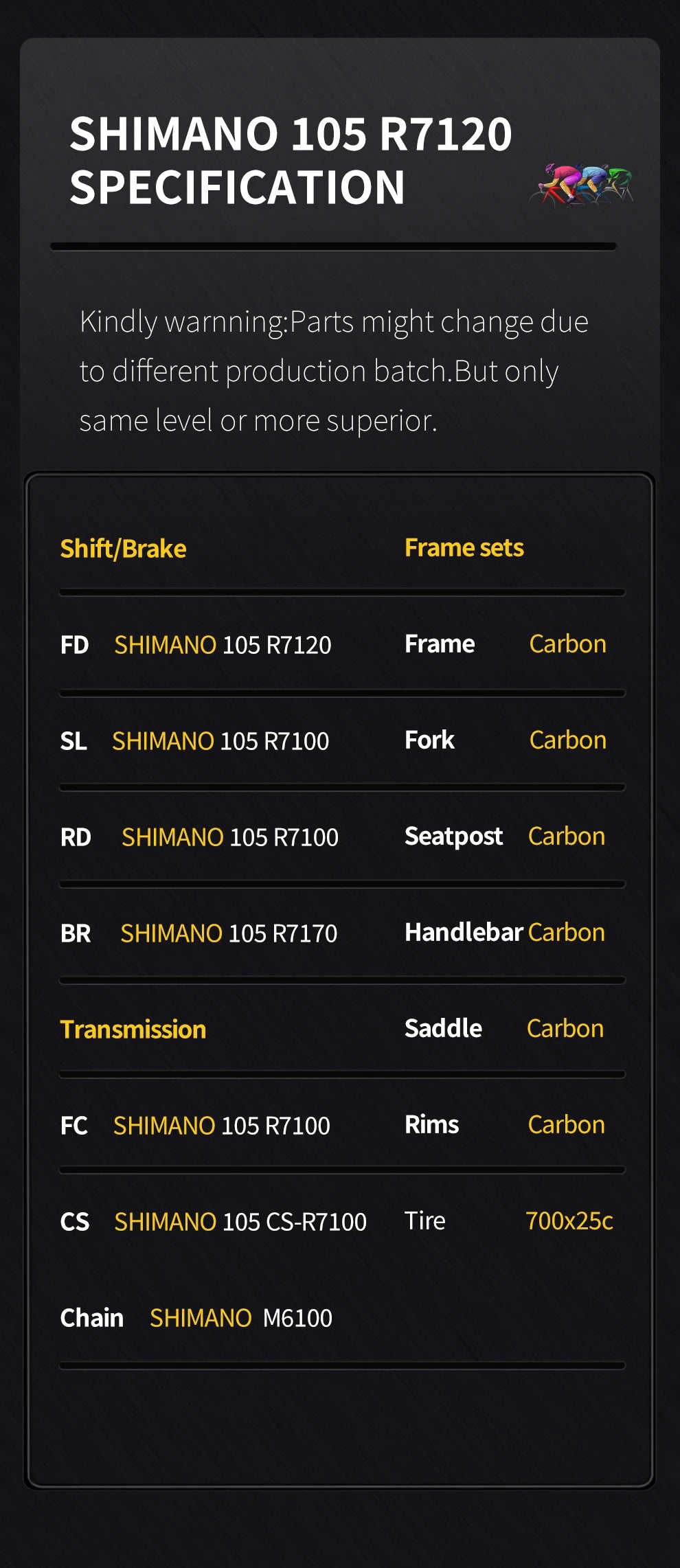 SAVA F20 Carbon Fiber Road Bike, Equipped with 105 R7120 24-Speed Groupset and Hydraulic Disc Brakes Adult Race Bike