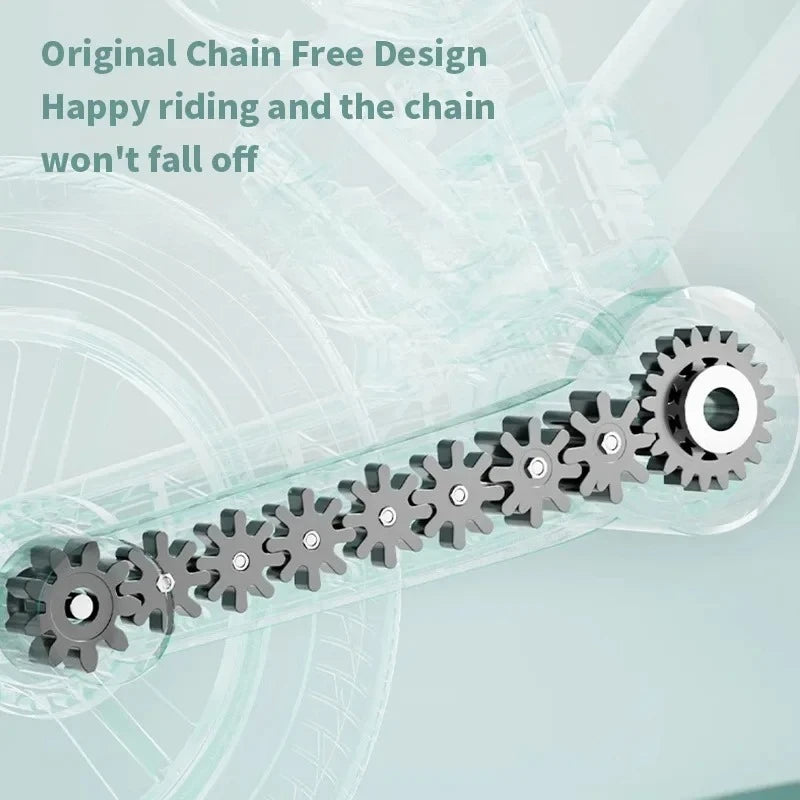 Children's Bicycle Unisex Kids Baby Dual-purpose Bike 2-3 Years Old 5-in-1 Riding Balance Bike Foldable