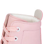 Pink Purple Blue Women Double Row Roller Skates Leather Breathable 4 wheel Sliding Skating Rollers sneakers size 31 32 33 34 35