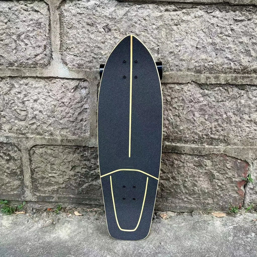 Surf Land Skateboard CX4 CX7 Maple Single Kick Carving Cruiser Skate Board Longboard Pumping Cool Side Sport Street Outdo