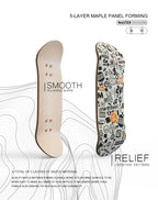 Wooden Professional Finger Skateboards DIY Toys Skate Park Tech Parts Deck Stunt Metal Bracket Bearing Wheel Tabletop Toys Gifts