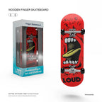 2024 New Toy Finger Skateboards Hobbies Novelty Anti Stress Sensory Fingerboard Toys Mini Funny Gift For Kids Boy