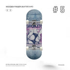 Toy Finger Skateboards Hobbies Novelty Anti Stress Sensory Fingerboard Toys Mini Funny Gift For Kids Boy 2025 New  Toy