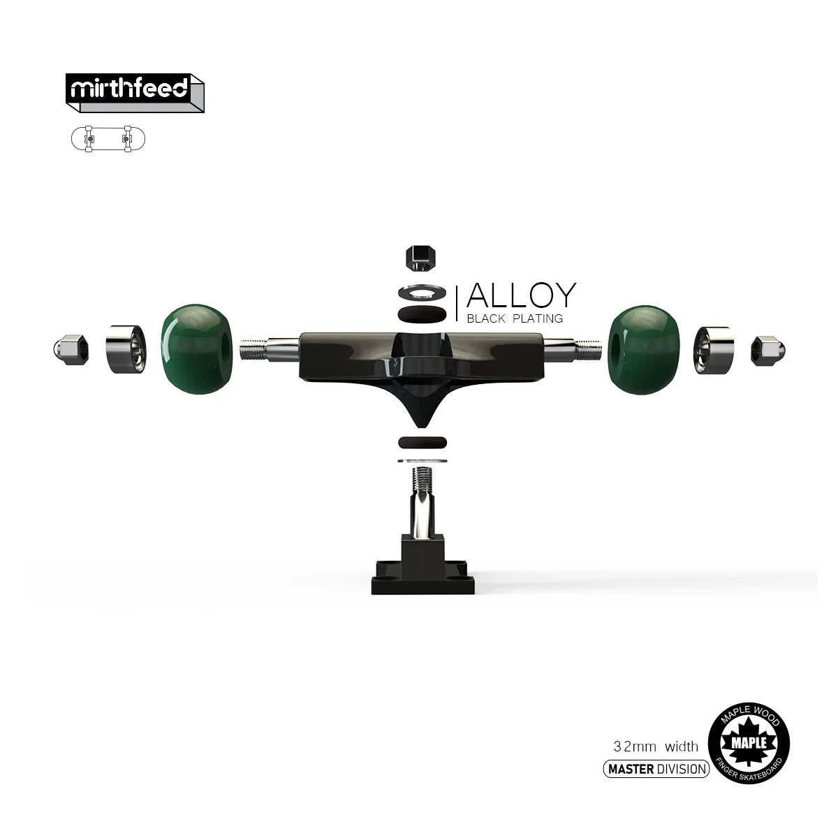 Wooden Professional Finger Skateboards DIY Toys Skate Park Tech Parts Deck Stunt Metal Bracket Bearing Wheel Tabletop Toys Gifts