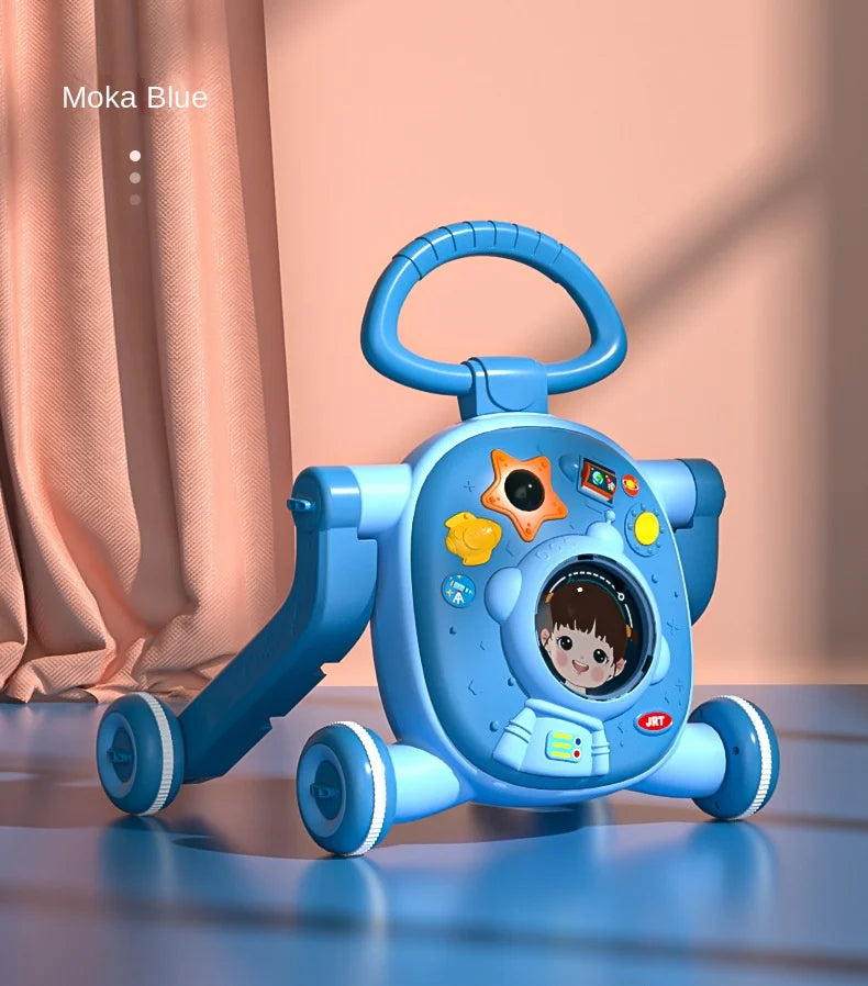 LazyChild Baby Walker Three-In-One Multi-Function Adjustable Children's Stroller Children's Walker Baby Walker DropShipping