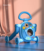 LazyChild Baby Walker Three-In-One Multi-Function Adjustable Children's Stroller Children's Walker Baby Walker DropShipping