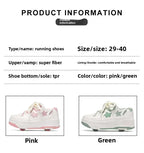 Removable Pulley Skate Skating Roller Skate Shoes for Boys Girls Upgraded Speed Sneakers with 4-Wheels for Kids Racing Skates