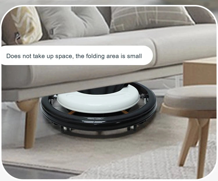 5-18M Baby Walker With Wheels Baby Toddler Foldable Multifunctional Anti-Rolling Anti-O-Leg Walker Height Adjustable Seat