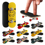 Professional Mini Wooden Skateboard Fingerboard Set Finger Scooter Finger Skate Board Maple Wood Kid Tabletop Toys for Boys