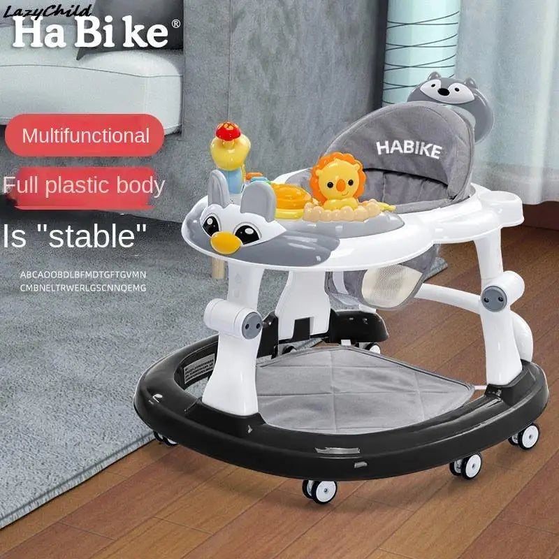 LazyChild Baby Walker Walkers For Kids With Wheels Andador Car Toddler Walker For Kids Learning Baby Wallker Music Push Handle