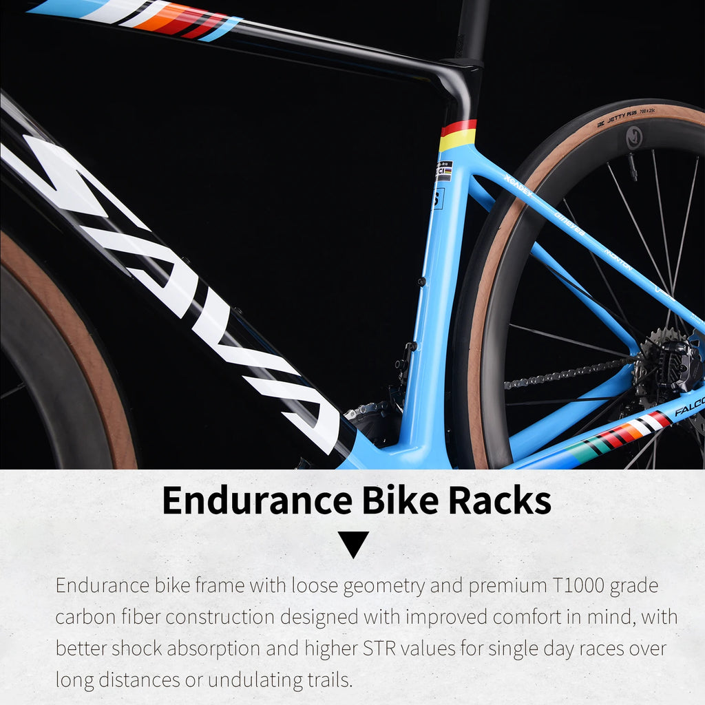 SAVA  Full Carbon Fiber electronic shifting Road Bike with SHIMAN0 ULTEGRA 8170 Di2 Race Class Road Bike 7.2kg