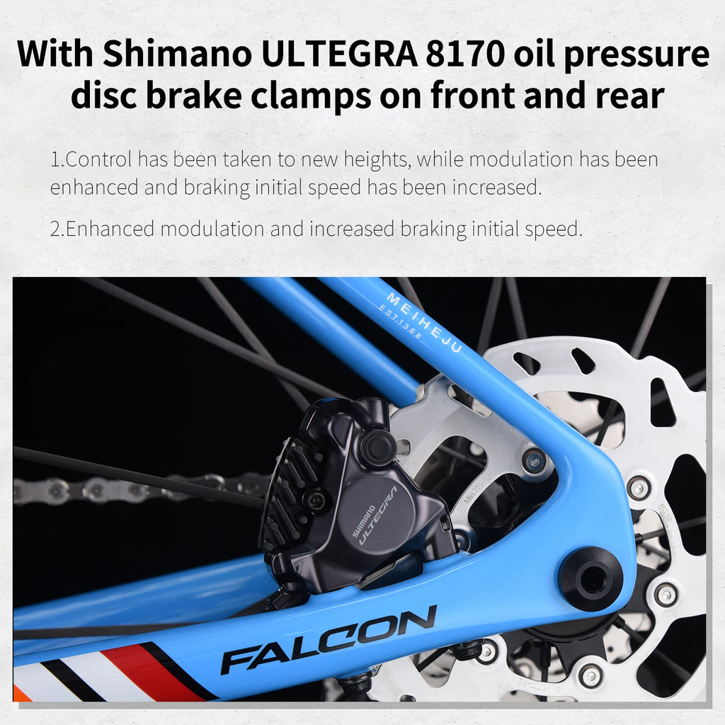 SAVA  Full Carbon Fiber electronic shifting Road Bike with SHIMAN0 ULTEGRA 8170 Di2 Race Class Road Bike 7.2kg