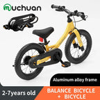 muchuan kids balance bike bike 2 in 1 2-6 years old aluminum alloy