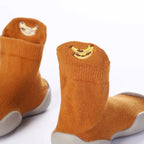 1 Pair Baby Shoes Spring Autumn Cotton Anti-Slip First Shoes Baby Toddler Shoes Cartoon First Walker Kids Soft Rubber Sole Shoe