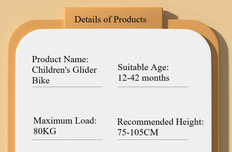 Four Wheels Children Balance Bike with Music Lights Infant Baby Walker Toddler First Bicycle Ride on Toy Gifts for Kids Aged 1-3