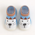 1 Pair Baby Shoes Spring Autumn Cotton Anti-Slip First Shoes Baby Toddler Shoes Cartoon First Walker Kids Soft Rubber Sole Shoe
