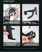 SAVA SLR7 High-End Full Carbon Fiber Road Bike with SHIMAN0 7170 DI2 Kit Competition-Class Road Bike Race Bike