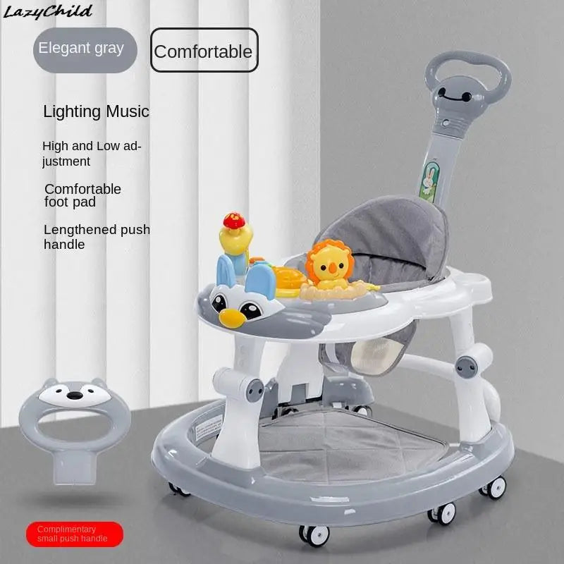 LazyChild Baby Walker Walkers For Kids With Wheels Andador Car Toddler Walker For Kids Learning Baby Wallker Music Push Handle